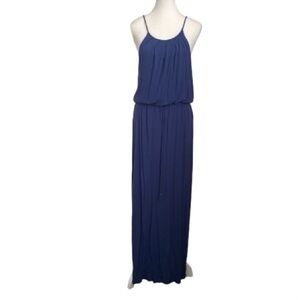 Blue Sky Deep Blue Maxi Dress